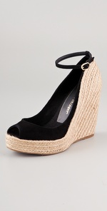 Jean-Michael Cazabat Zulaka Suede Wedge Espadril