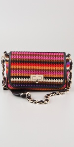 M Missoni Crochet Knit Bag