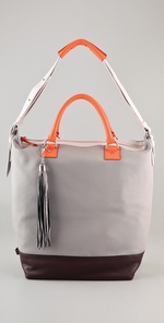Diane Von Furstenberg Drew Colorblock bucket Tote