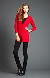 Eileen Fisher Merino Cardigan         an Silk Tee & Jeans Nordstom 64447