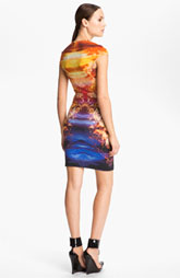 McQ Alexander Crystal Print Dress