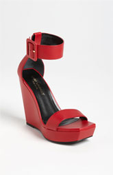 Saint Laurent Ankle Strap Wedge Sandal Nordstrom _7691639