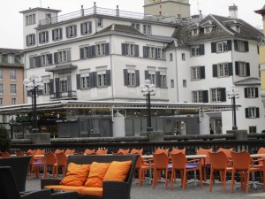 Waiting for warmth in Zurich